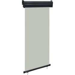 Tenda Laterale per Terrazzo 80x250 cm Grigia - Grigio - Vidaxl precio