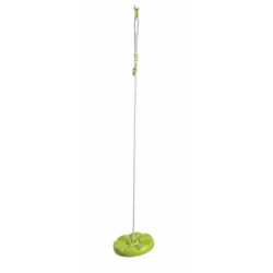 Andrea Bizzotto - Seggiolino a disco per altalena in plastica verde con corde per arrampicata -Verde en oferta