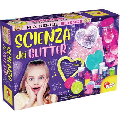 I'M A GENIUS 77007 SCIENZA DEI GLITTER - Lisciani
