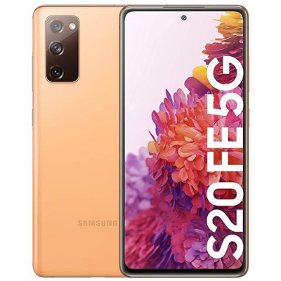 Galaxy S20 FE Cloud Arancione 128 GB 5G Dual Sim Display 6.5'' Full HD+ Slot Micro SD Fotocamera 12 Mpx Android Europa