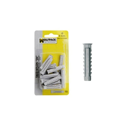 Borchia in nylon SN 8 mm. (15 pezzi)