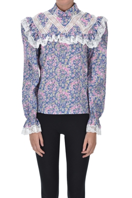 Liberty fabric bluse