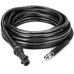 Tubo per pulizia fognature per idropulitrice 10M con ugello a getto per Karcher serie K. en oferta