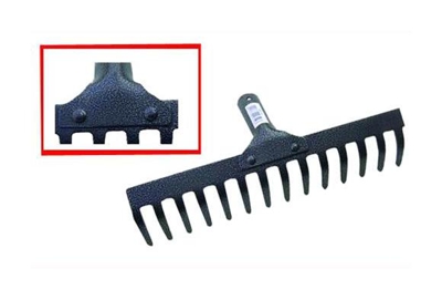 Rastrelli Acciaio Blinky Tranciati-Verniciati 12 Denti