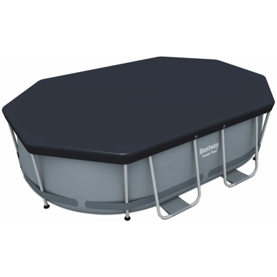 Copertura per Piscina Flowclear 300x200 cm - Grigio - Bestway