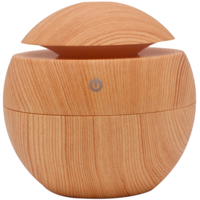 USB umidificatore auto di notte colorato legno chiaro luce