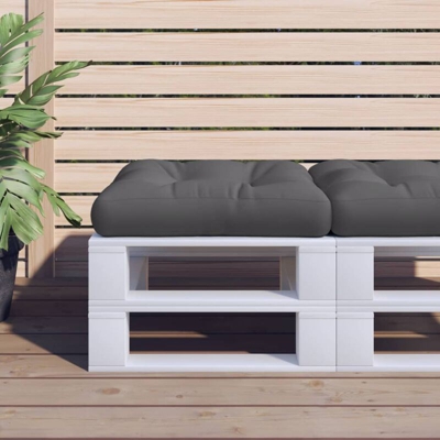 YOUTHUP Cuscino per Pavimento e Pallet 60x61x10 cm Antracite - Antracite