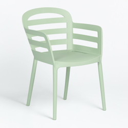 Sedia da giardino con braccioli Gerum Celadon Polipropilene - Sklum en oferta