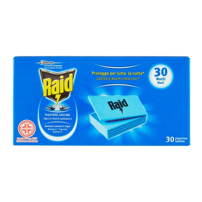 RICARICA PIASTRINE 30 PZ - Raid