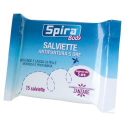 Spira Body Salviette Antizanzare 15 Pz en oferta