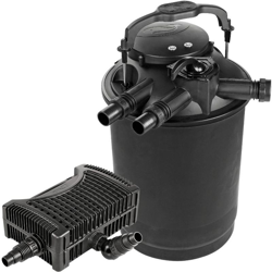Multipack sicce filtro per laghetto green reset 100 + pompa per laghetto eko power 12.0 en oferta