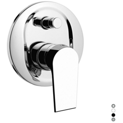 Maria - MONOCOMANDO INCASSO DOCCIA CON DEVIATORE LINEA ARTIC Nichel Nero Spazzolato precio