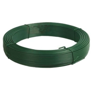 Filo Corda Ferro Plastificato Per Legatura Rete Recinzioni Mm 3,6 X Mt 100 22363