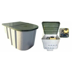 CPA - Locale tecnico per piscine Comodo, da16, 23 o 30 mc/h con pompa Breton o Carrera > Trifase > Comodo 23 mc/h Breton características