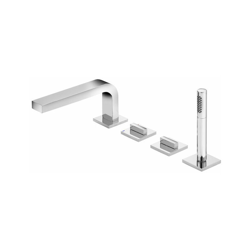 Keuco Edition 11 Miscelatore vasca 51130, 4 fori, montaggio bordo vasca, cromato - 51130010100 precio