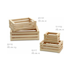 Cassetta Legno Faggio Naturale 35x23x11,5cm - A&f precio