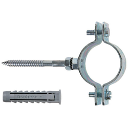 50 pz collare collari per tubi CPT 1.1/2' acciaio zincato tassello - Fischer precio
