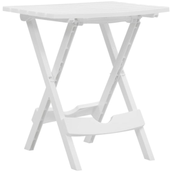 Asupermall - Tavolo da Giardino Pieghevole 45,5x38,5x50cm Bianco precio