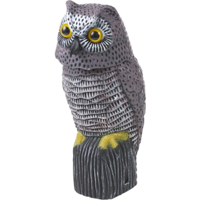 Gufo repellente per uccelli 40x19 cm con testa orientabile EDM 06075