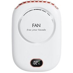 Ventilatore per collana Mini Ventilatori indossabili Ventilatore per archetto da collo USB Ricaricabile Silenzioso Ventilatore a mano libera a 3 en oferta