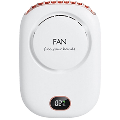 Ventilatore per collana Mini Ventilatori indossabili Ventilatore per archetto da collo USB Ricaricabile Silenzioso Ventilatore a mano libera a 3