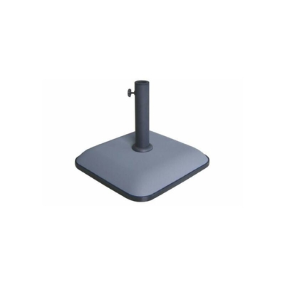 Base Per Ombrellone 25 Kg In Ferro E Cemento