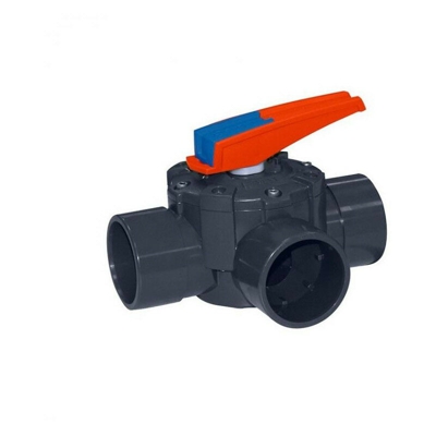 ø 50 mm, valvola a tre vie.