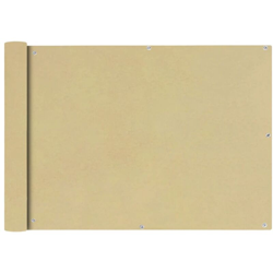 Paravento da Balcone in Tessuto Oxford 75x400 cm Beige - Beige - Youthup características