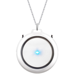 Collana Hanging portatile per auto della barra dell'ossigeno di ioni negativi purificatore d'aria (bianco) precio