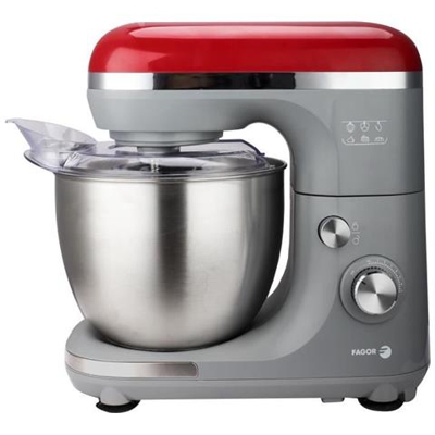 Fg450 - Robot Pasticceria - Vasca Inox 5l - 800w - Variatore 7 Velocità - Movimento Planetario - Grigio E Rosso
