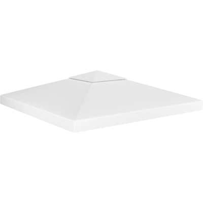 Copertura Superiore per Gazebo a 2 Strati 310 g/m² 3x3 m Bianca - Bianco - Vidaxl