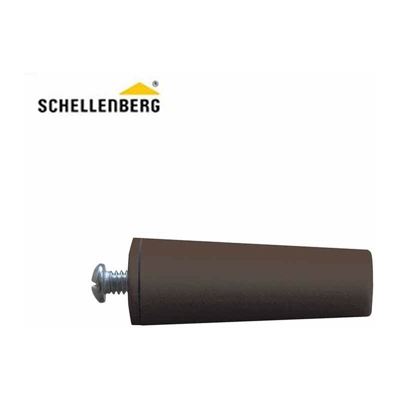 Fermo cieco marrone lungo 60 mm