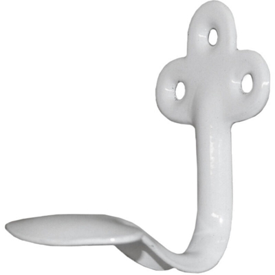 Appendino stampato laccato bianco