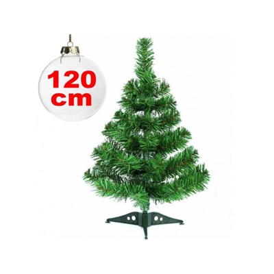 Albero Di Natale Sintetico 120Cm Decorazione Decorazioni Per Casa Scuola Ufficio