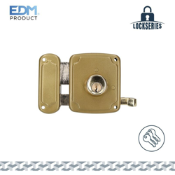 EDM - Lucchetto sinistro 80mm 3 chiavi incluse precio