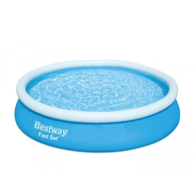 Bestway - Piscina Fuoriterra Rotonda Gonfiabile Autoportante 366x76cm da Giardino