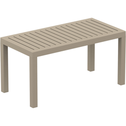 Tavolino lounge OCEAN in polipropilene Tortora en oferta