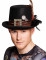 Cappello a cilindro Steampunk Adulto