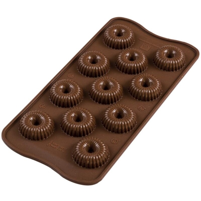Stampo Cioccolato Choco Crown in Silicone - Silikomart