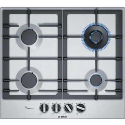 PIANO COTTURA A GAS PCH6A5B90 ACCIAIO INOSSIDABILE - Bosch