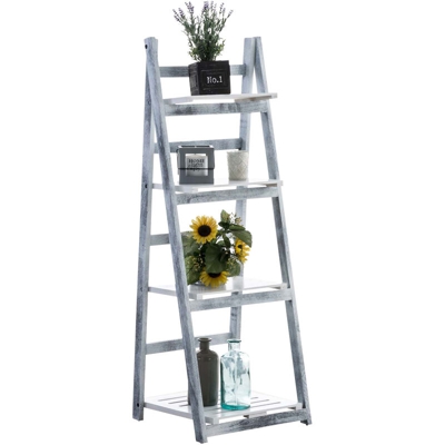 CLP - Scaffale a Scala FREDERIKA Antico/grigio