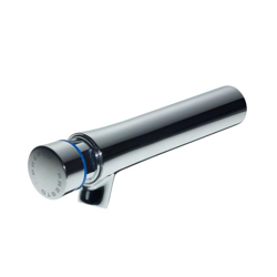 Caesaroo - Rubinetto temporizzato a parete per lavabo in ottone cromato con comando a pulsante | Cromato precio