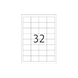 8643 etichetta autoadesiva Bianco Rettangolo Permanente 320 pezzo(i) - Herma características