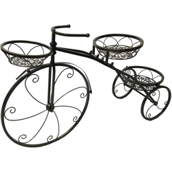 Supporto per piante per scale per fiori supporto per fiori a forma di bici per piantare metallo 52 * 41 * 8 cm características