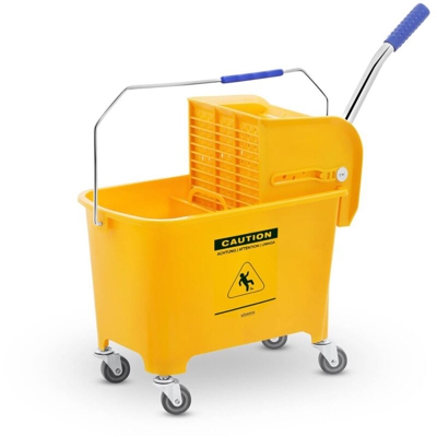 Secchio Lavapavimenti Professionale Con Strizzatore 20L Giallo - Ulsonix