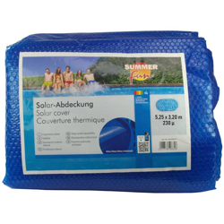 Copertura Solare per Piscina Ovale 525x320 cm in PE Blu - Blu - Summer Fun precio
