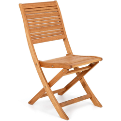 Sedia pieghevole in legno California da giardino precio