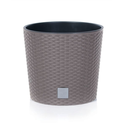 Vaso tondo 15,3 litri Rato con secchio per piantare in mocca 30 x 30 x 27 cm precio