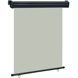 Tenda Laterale per Terrazzo 140x250 cm Grigia - Grigio - Youthup precio