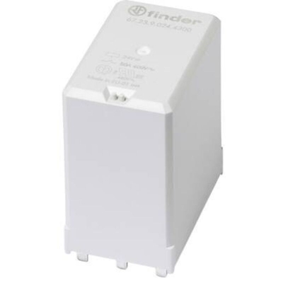 Finder 67.23.9.024.4500 Relè per PCB 24 V/DC 50 A 3 NA 1 pz.